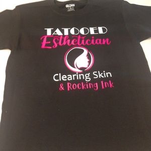 Tattooed esthetician